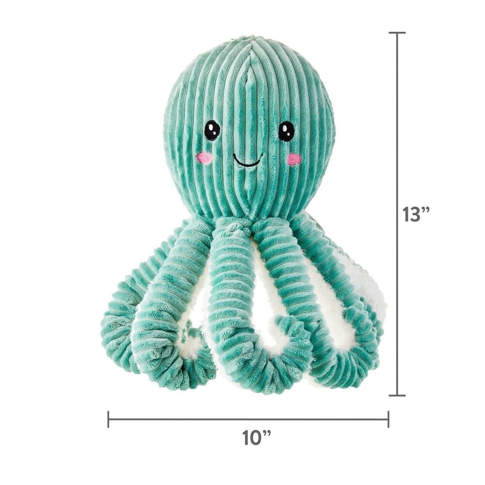 Octopus Plush with Rattle, Stuffed Animal - Picture 5 of 7